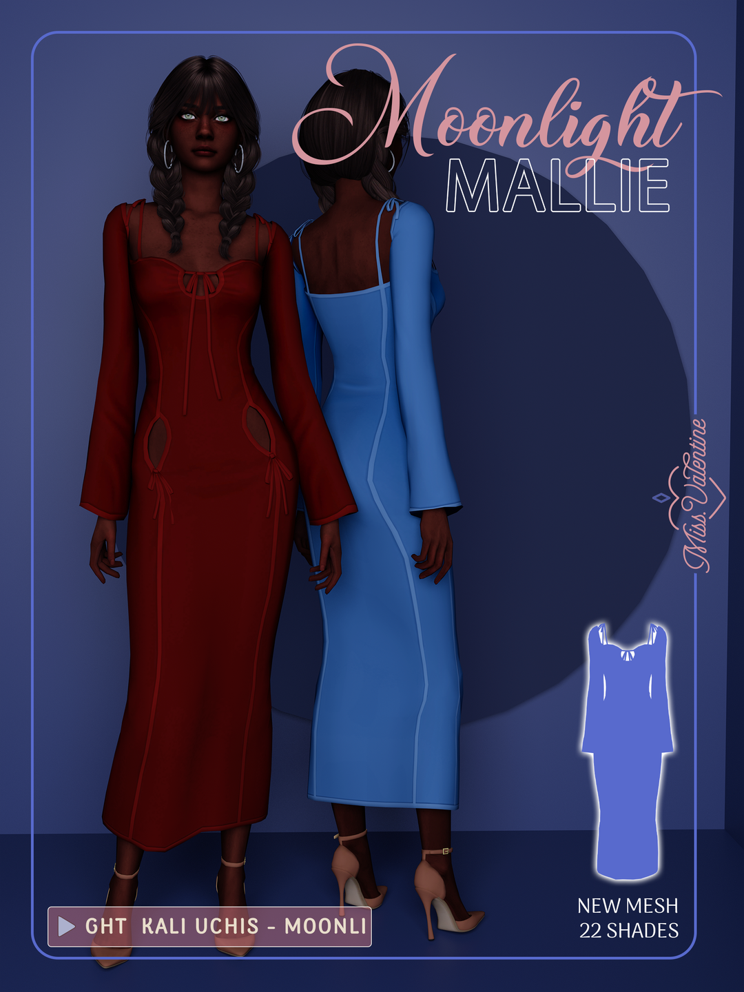 Скриншот мода Платье Moonlight Mallie